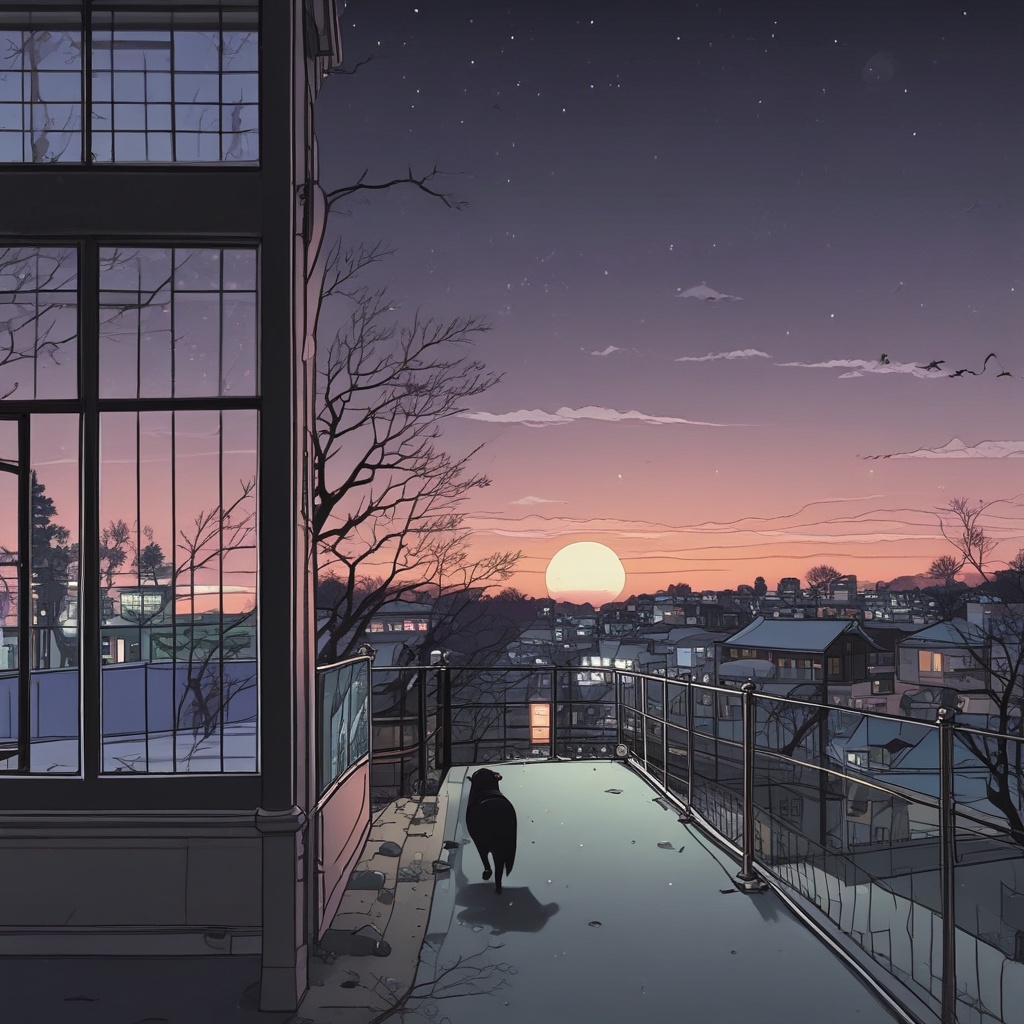 工場の夜景 2月