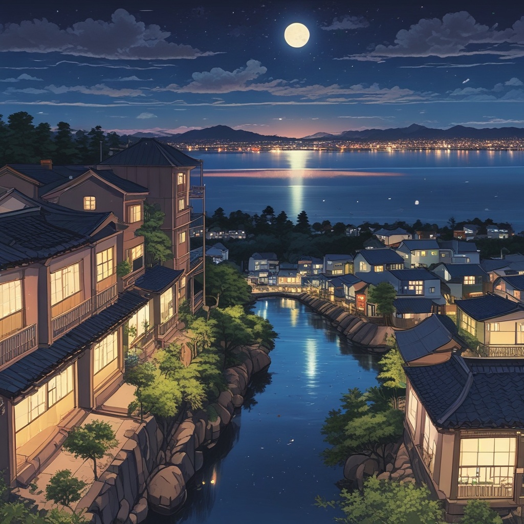 工場の夜景 6月
