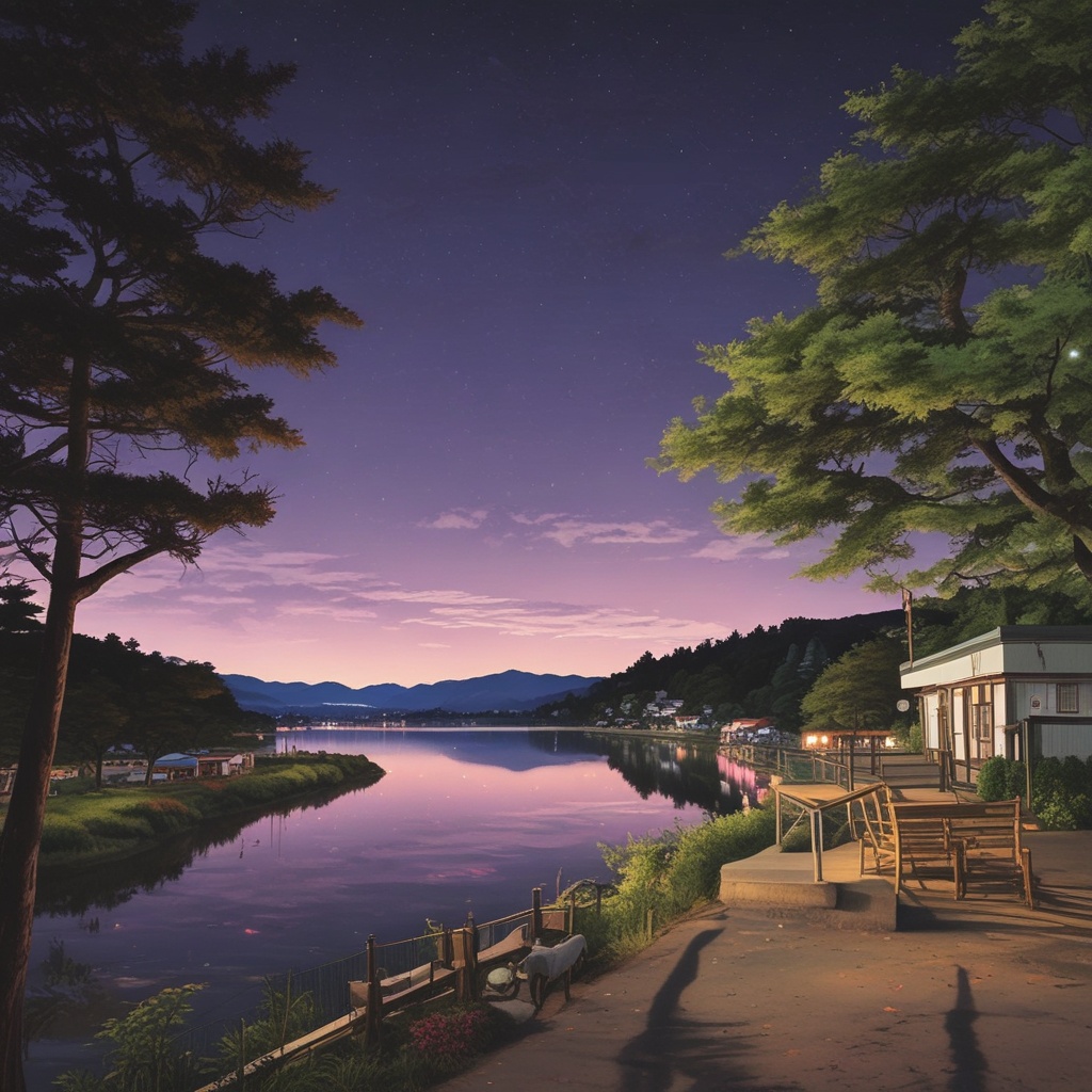 工場の夜景 7月